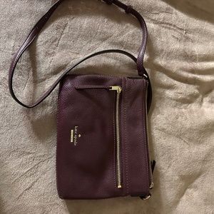Dark purple crossbody